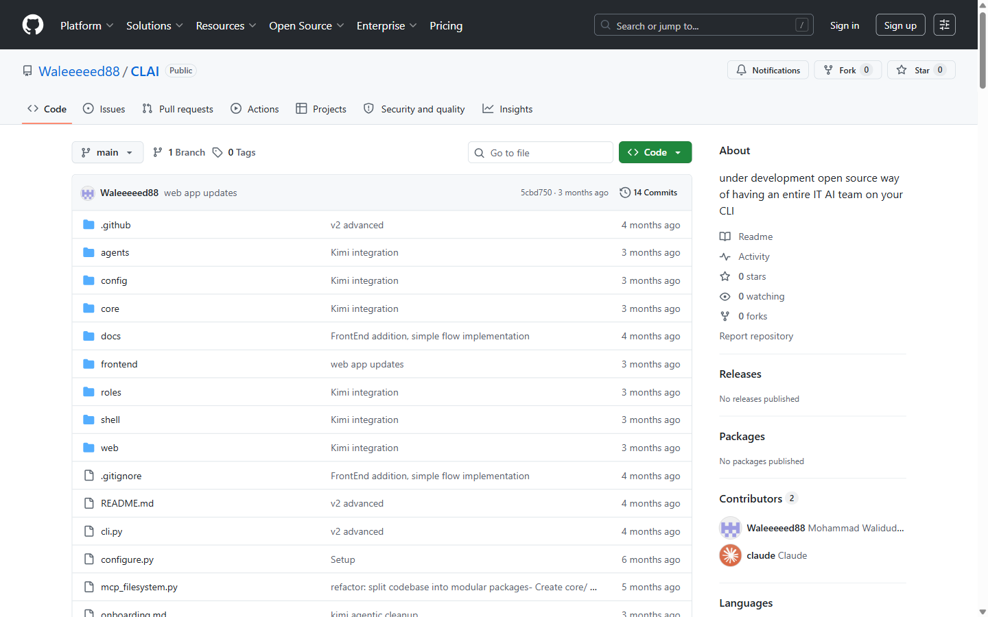 CLAI Coding Automation
